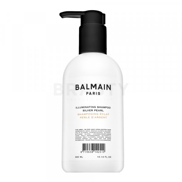 Balmain Illuminating Shampoo Silver Pearl champú aclarante Para neutralizar los tonos amarillos 300 ml