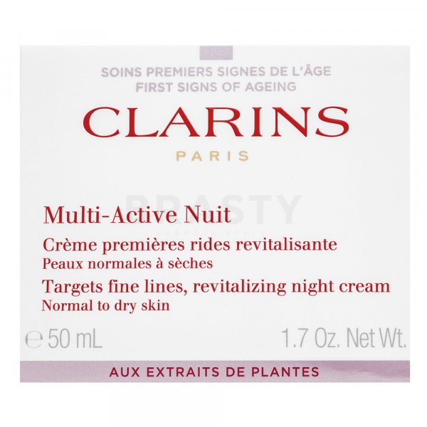 Clarins Multi-Active Nuit Revitalizing Night Cream siero facciale notturno per pelle normale / mista 50 ml
