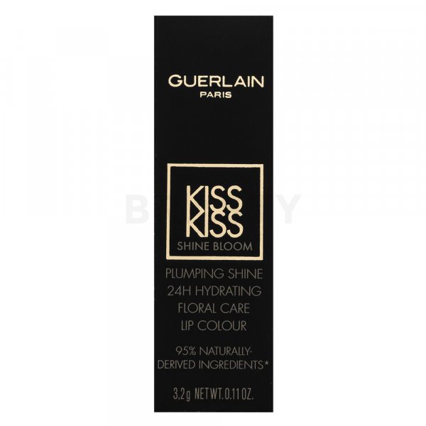 Guerlain KissKiss Shine Bloom Lip Colour ruj cu efect matifiant 709 Petal Red 3,2 g