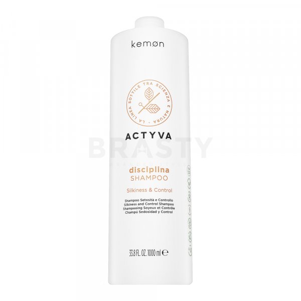 Kemon Actyva Disciplina Shampoo smoothing shampoo for coarse and unruly hair 1000 ml