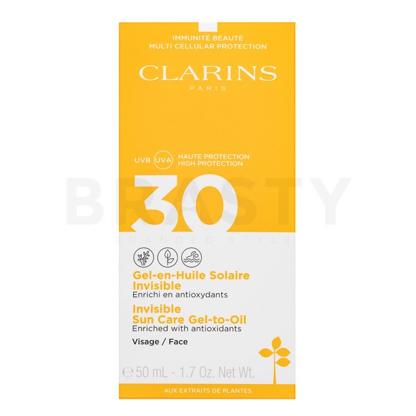 Clarins Sun Care Gel-to-Oil SPF 30 Face gél na opaľovanie SPF 30 50 ml