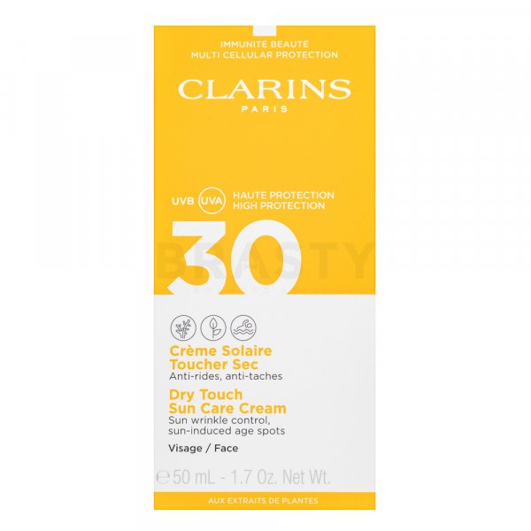 Clarins Sun Care Cream For Face SPF 30 krem do opalania do twarzy 50 ml
