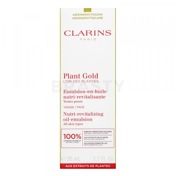Clarins Plant Gold Nutri-Revitalizing Oil-Emulsion intenzívne hydratačné sérum 35 ml