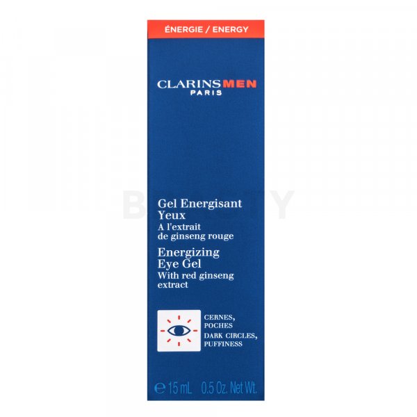 Clarins Men Energizing Eye Gel With Red Ginseng Extract verfrissende ooggel voor mannen 15 ml