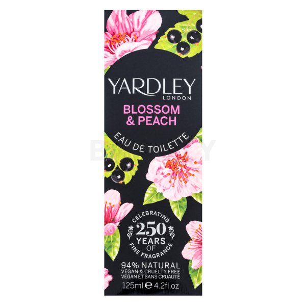 Yardley Blossom & Peach Eau de Toilette da donna 125 ml