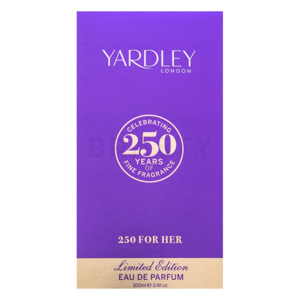 Yardley 250 For Her Limited Edition Eau de Parfum nőknek 100 ml