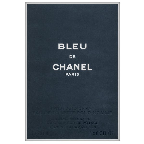 Chanel Bleu de Chanel - Refill Eau de Toilette para hombre 3 x 20 ml