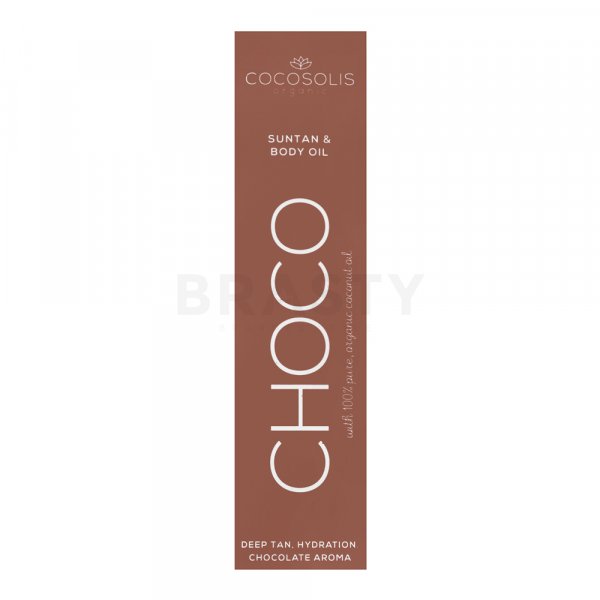 COCOSOLIS CHOCO Suntan & Body Oil testolaj hidratáló hatású 110 ml