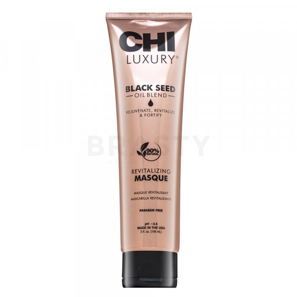 CHI Luxury Black Seed Oil Revitalizing Masque maschera nutriente per capelli secchi e danneggiati 148 ml