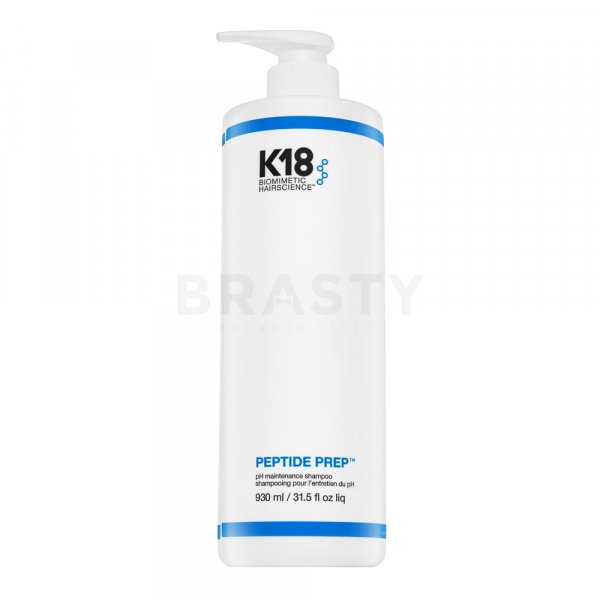 K18 Peptide Prep pH Maintenance Shampoo Champú limpiador Para el cabello graso rápido 930 ml