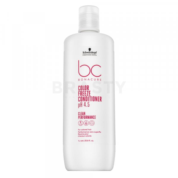 Schwarzkopf Professional BC Bonacure Color Freeze Conditioner pH 4.5 Clean Performance schützender Conditioner für gefärbtes Haar 1000 ml