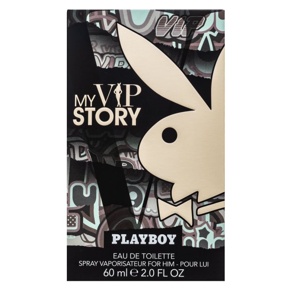 Playboy My VIP Story Eau de Toilette bărbați 60 ml
