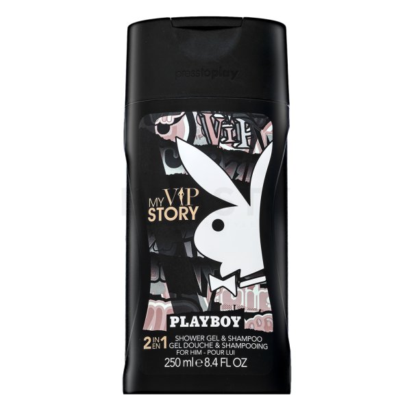 Playboy My VIP Story gel doccia da uomo 250 ml