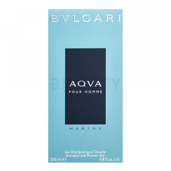 Bvlgari AQVA Marine Pour Homme sprchový gel pro muže 200 ml