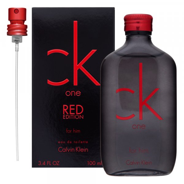 Calvin Klein CK One Red Edition for Him Eau de Toilette férfiaknak 100 ml
