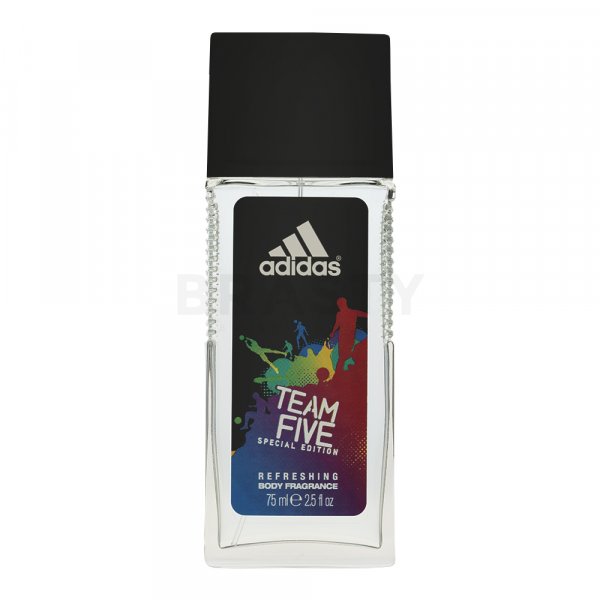 Adidas Team Five Deodorants in glass for men 75 ml