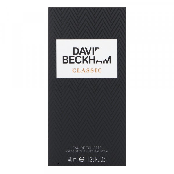 David Beckham Classic Eau de Toilette férfiaknak 40 ml