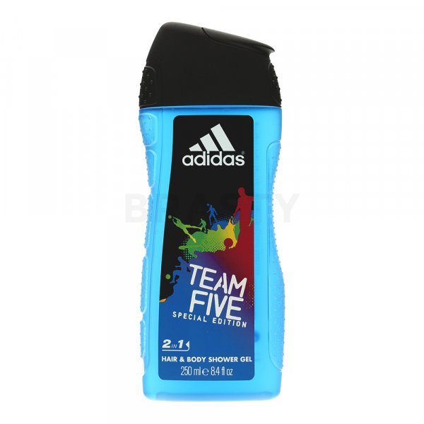 Adidas Team Five Shower gel for men 250 ml