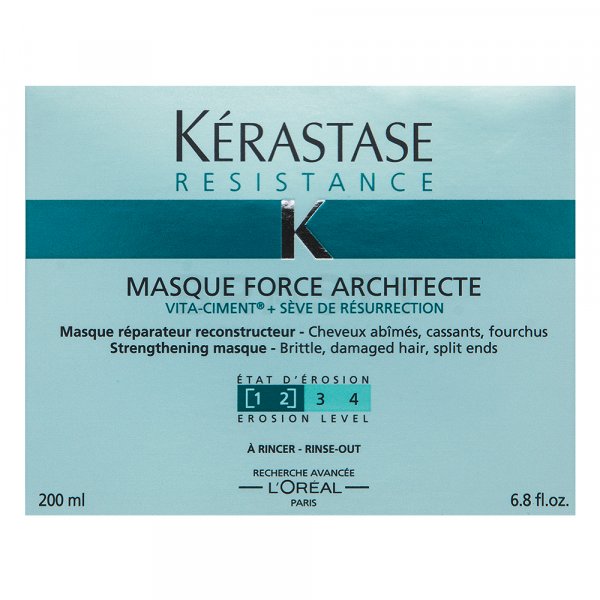 Kérastase Resistance Force Architecte Strengthening Masque Маска за много повредена коса 200 ml