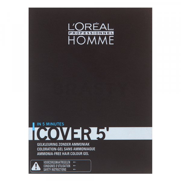 L´Oréal Professionnel Homme Cover 5 hair color No. 7 Medium Blond 3 x 50 ml