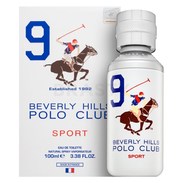 Beverly Hills Polo Club 9 Sport Eau de Toilette da uomo 100 ml