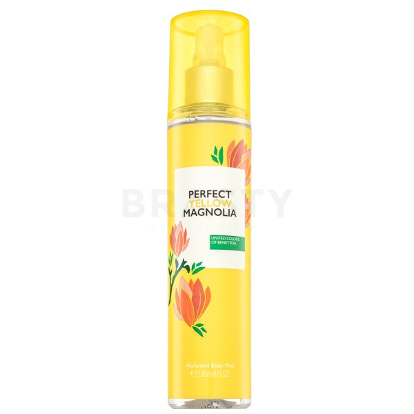 Benetton Perfect Yellow Magnolia Spray corporal para mujer 236 ml