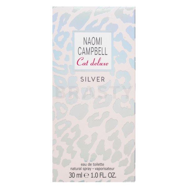 Naomi Campbell Cat Deluxe Silver Eau de Toilette voor vrouwen Extra Offer 30 ml