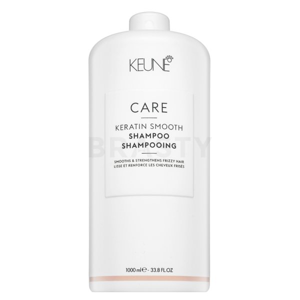 Keune Care Keratin Smooth Shampoo uhladzujúci šampón s keratínom 1000 ml