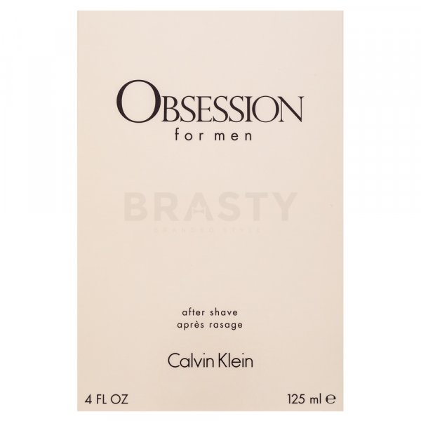 Calvin Klein Obsession for Men Para después del afeitado para hombre 125 ml