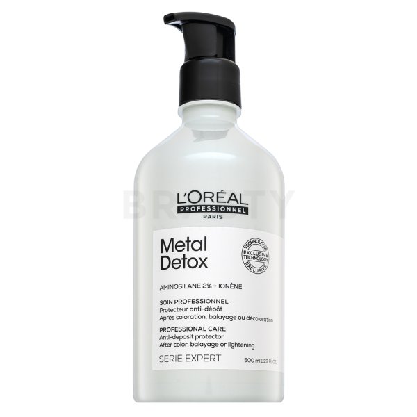 L´Oréal Professionnel Série Expert Metal Detox Professional Care Anti-deposit Protector bálsamo limpiador Protección y brillo del cabello 500 ml