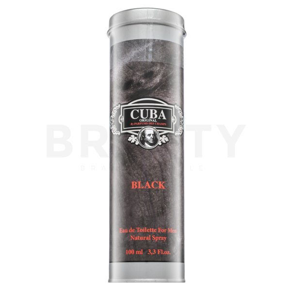 Cuba Black Eau de Toilette bărbați 100 ml