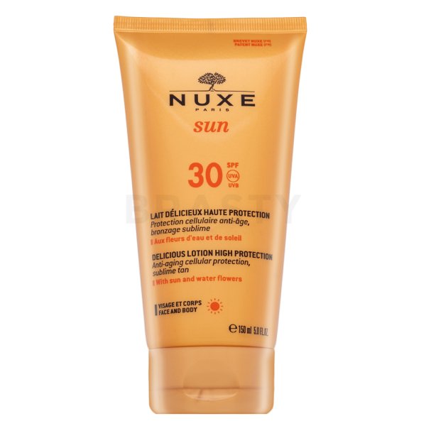 Nuxe Sun Lait Délicieux Haute Protection SPF30 naptej 150 ml