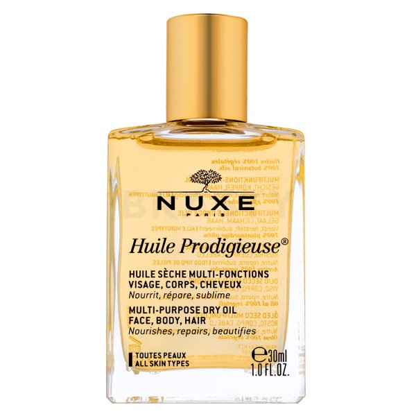 Nuxe Huile Prodigieuse Dry Oil Mултифункционално масло за лице, тяло и коса 30 ml
