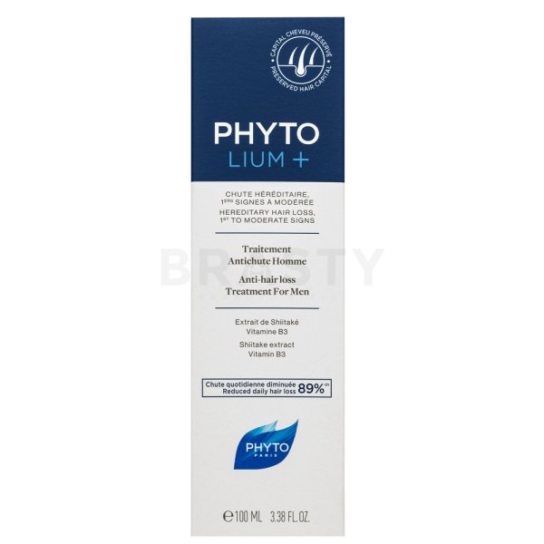 Phyto PhytoLium+ Anti-Hair Loss Treatment For Men öblítés nélküli ápolás hajhullás ellen 100 ml