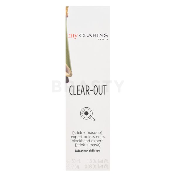 Clarins My Clarins CLEAR-OUT Blackhead Expert Stick + Mask mască exfoliantă pentru piele problematică 2 ml + 50 ml