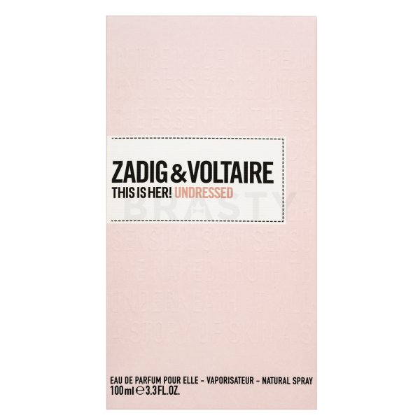 Zadig & Voltaire This Is Her! Undressed Eau de Parfum nőknek 100 ml