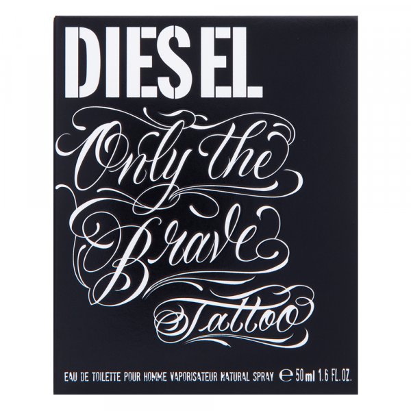 Diesel Only The Brave Tattoo Eau de Toilette férfiaknak 50 ml