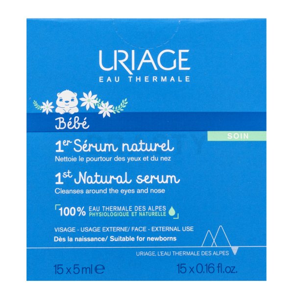 Uriage Bébé успокояваща емулсия 1st Natural Serum 15 x 5 ml