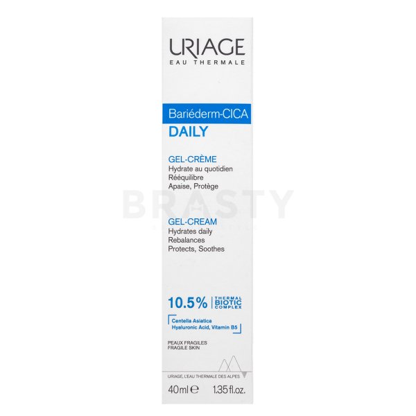Uriage Bariederm Cica Daily Gel hidratáló krém érzékeny arcbőrre 40 ml
