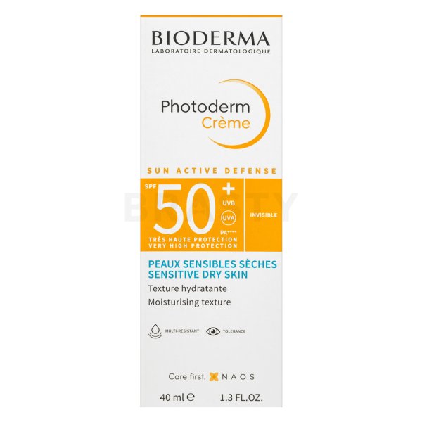 Bioderma Photoderm krém na opaľovanie Creme SPF50 Sensitive Dry Skin 40 ml