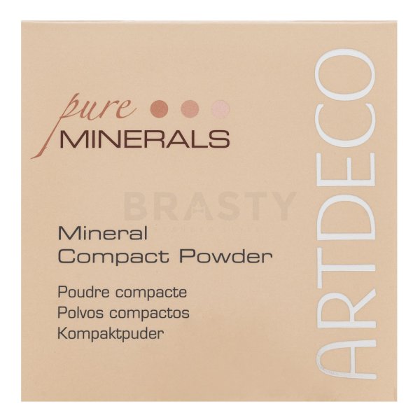Artdeco Pure Minerals Mineral Compact Powder védő make-up ásványi anyagokkal minden bőrtípusra 10 9 g