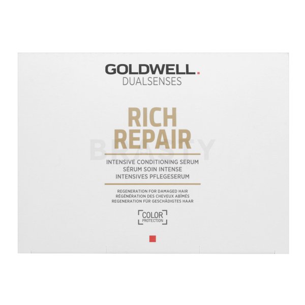 Goldwell Dualsenses Rich Repair Intensive Conditioning Serum trattamento dei capelli per capelli secchi e danneggiati 12 x 18 ml