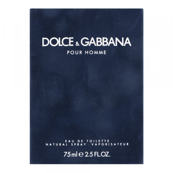 Dolce & Gabbana Pour Homme Eau de Toilette voor mannen 75 ml