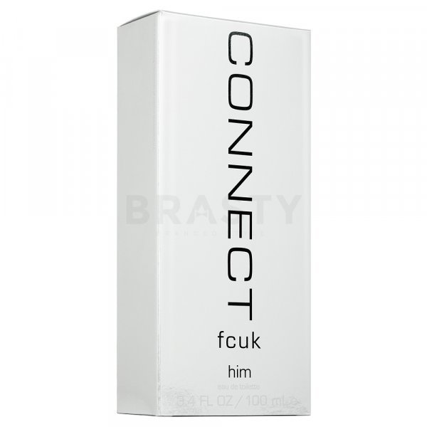 Fcuk Connect Him Eau de Toilette férfiaknak 100 ml