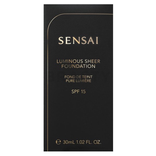 Sensai Luminous Sheer Foundation LS102 Ivory Beige tekutý make-up pre zjednotenú a rozjasnenú pleť 30 ml