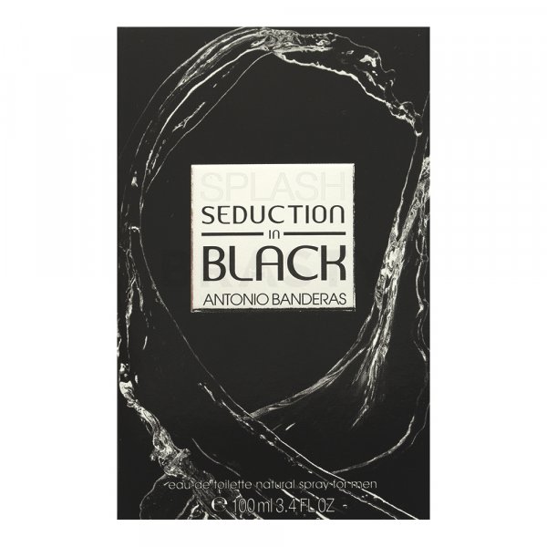 Antonio Banderas Splash Seduction in Black Eau de Toilette férfiaknak 100 ml