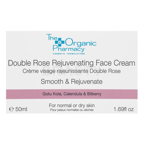 The Organic Pharmacy Double Rose Rejuvenating Face Cream világosító és fiatalító krém 50 ml