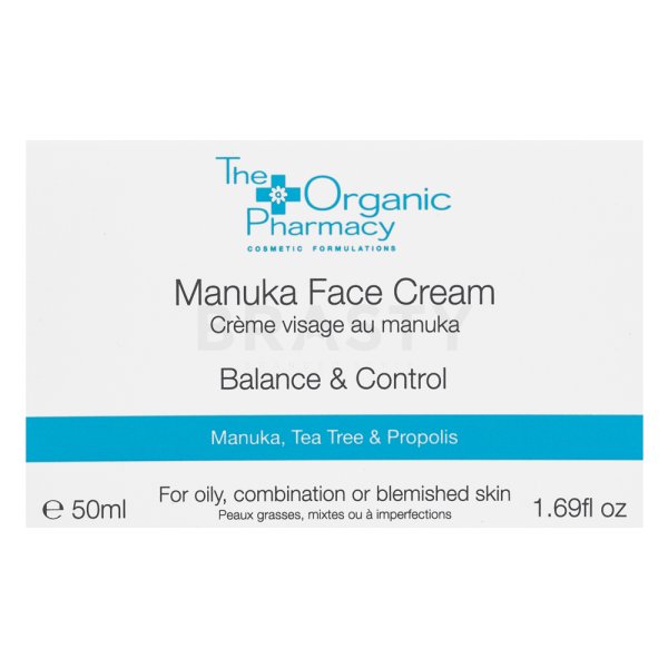 The Organic Pharmacy Manuka Face Cream krem na dzień do skóry problematycznej 50 ml