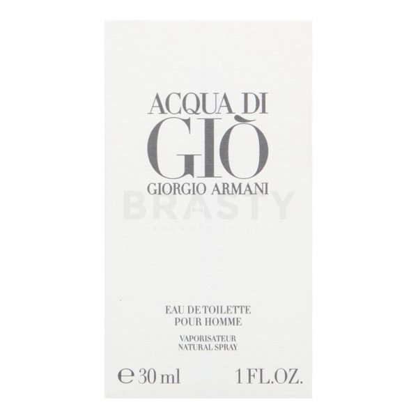 Armani (Giorgio Armani) Acqua di Gio Pour Homme Eau de Toilette da uomo 30 ml