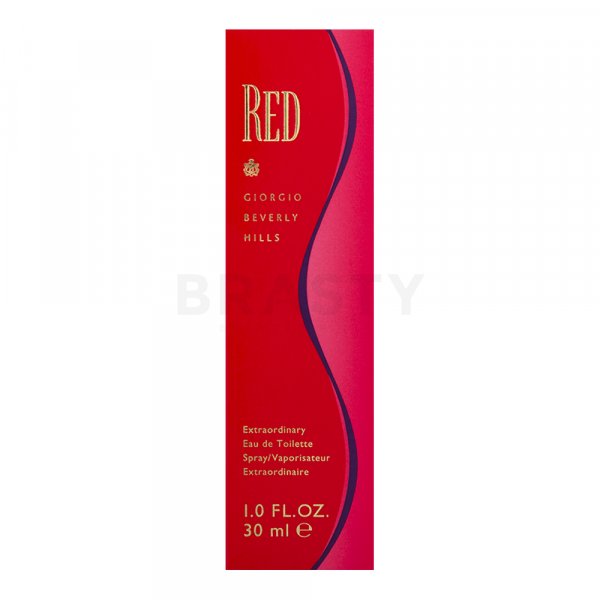Giorgio Beverly Hills Red Eau de Toilette nőknek 30 ml
